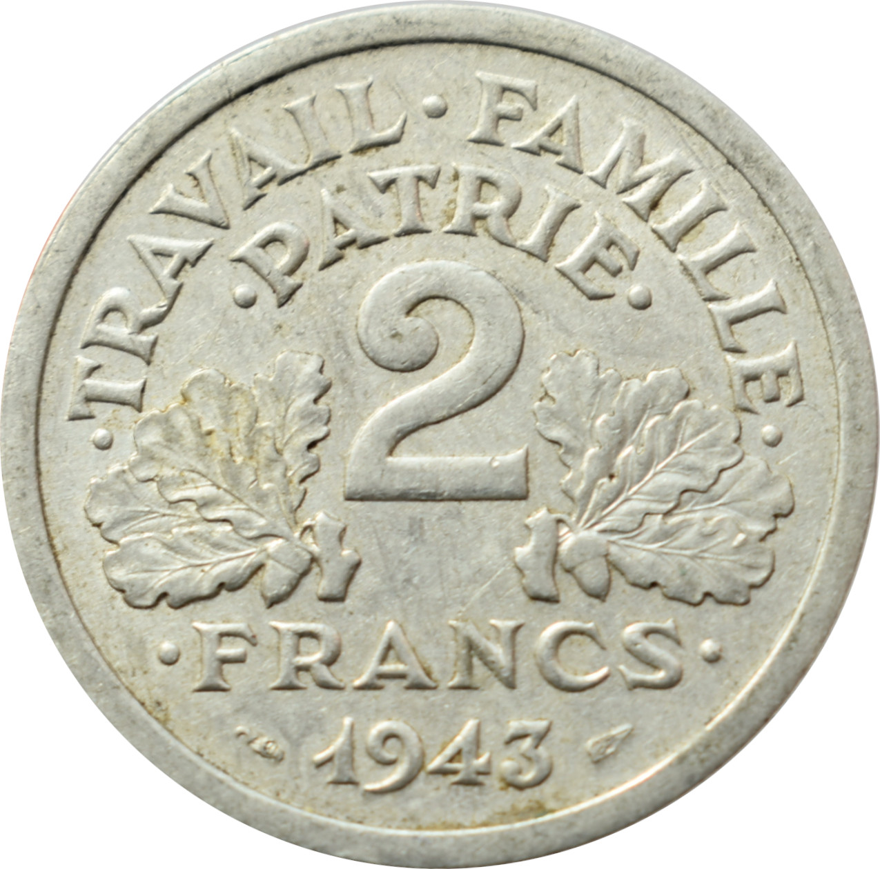 Francúzsko 2 Francs 1943-1944