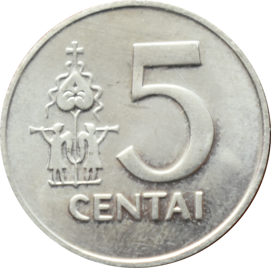 Litva 5 Centas 1991