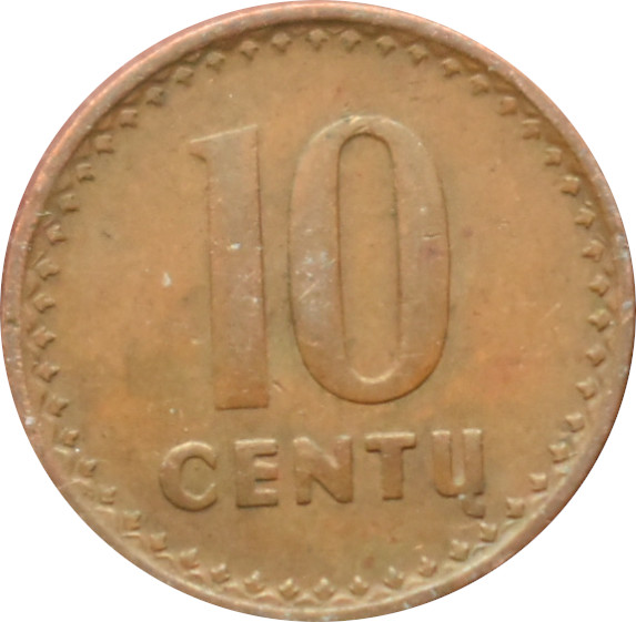 Litva 10 Centas 1991