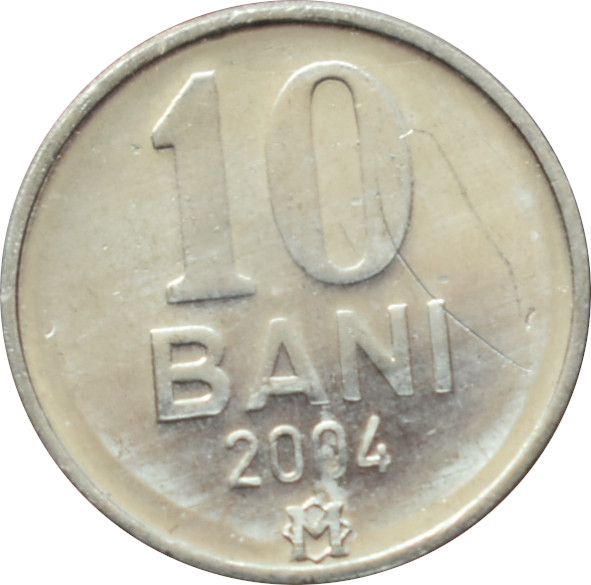 Moldavsko 10 Bani 2004