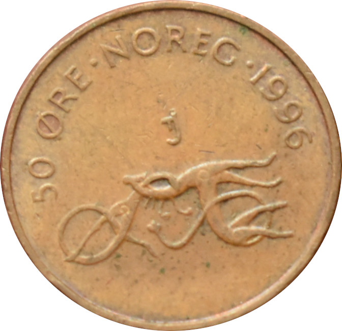 Nórsko 50 Ore 1996