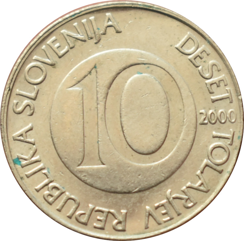Slovinsko 10 Tolarjev 2000