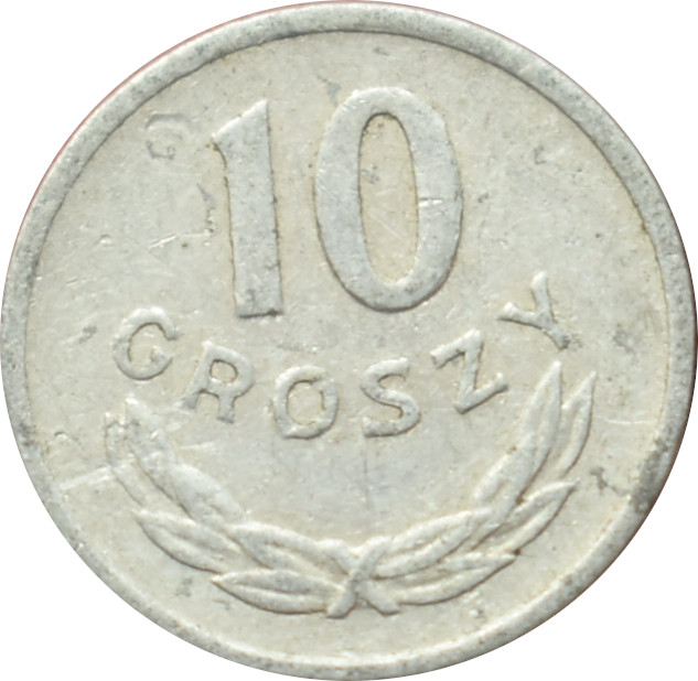 Poľsko 10 Groszy 1949
