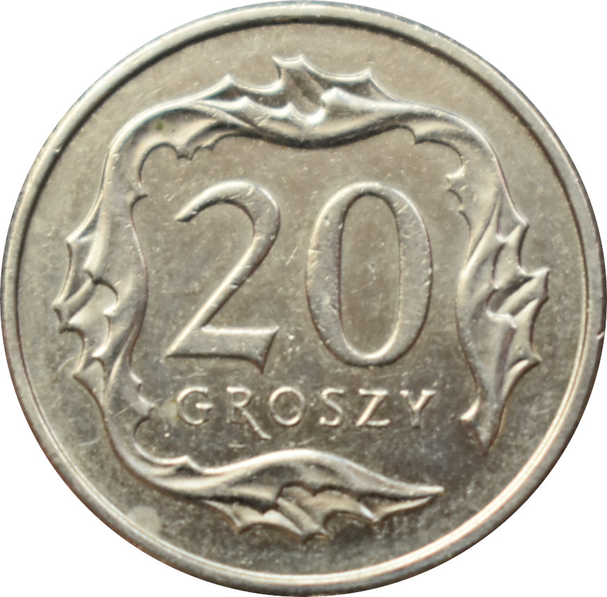 Poľsko 20 Groszy 2016