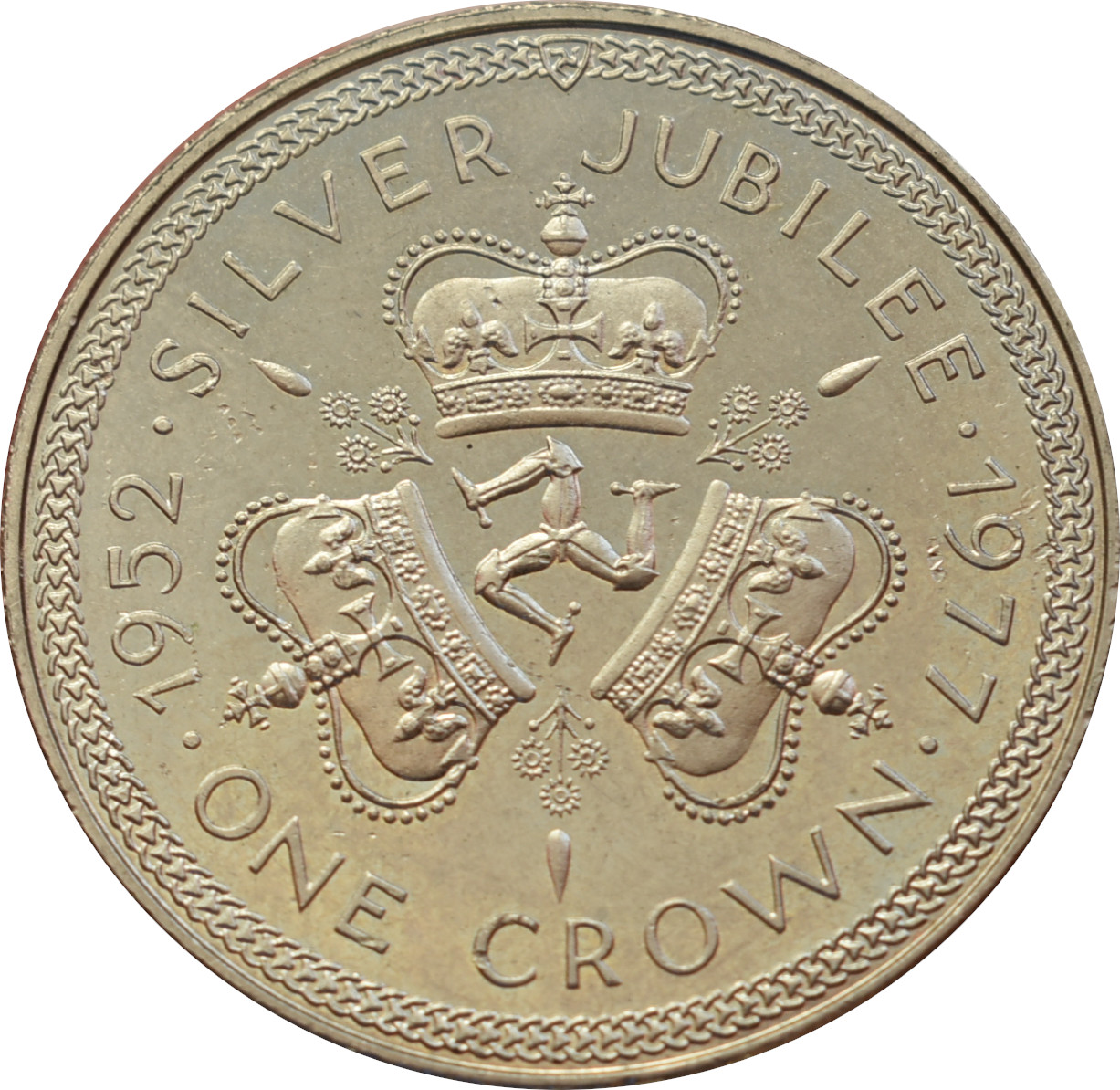 Ostrov Man 1 Crown 1977