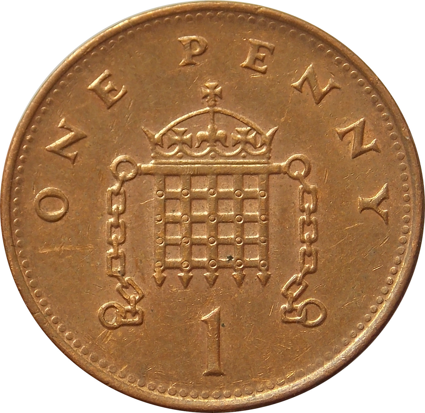 Anglicko 1 Penny 1997