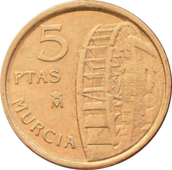 Španielsko 5 Pesetas 1999