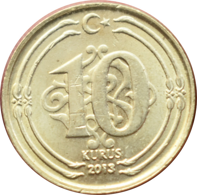 Turecko 10 Kurus 2003