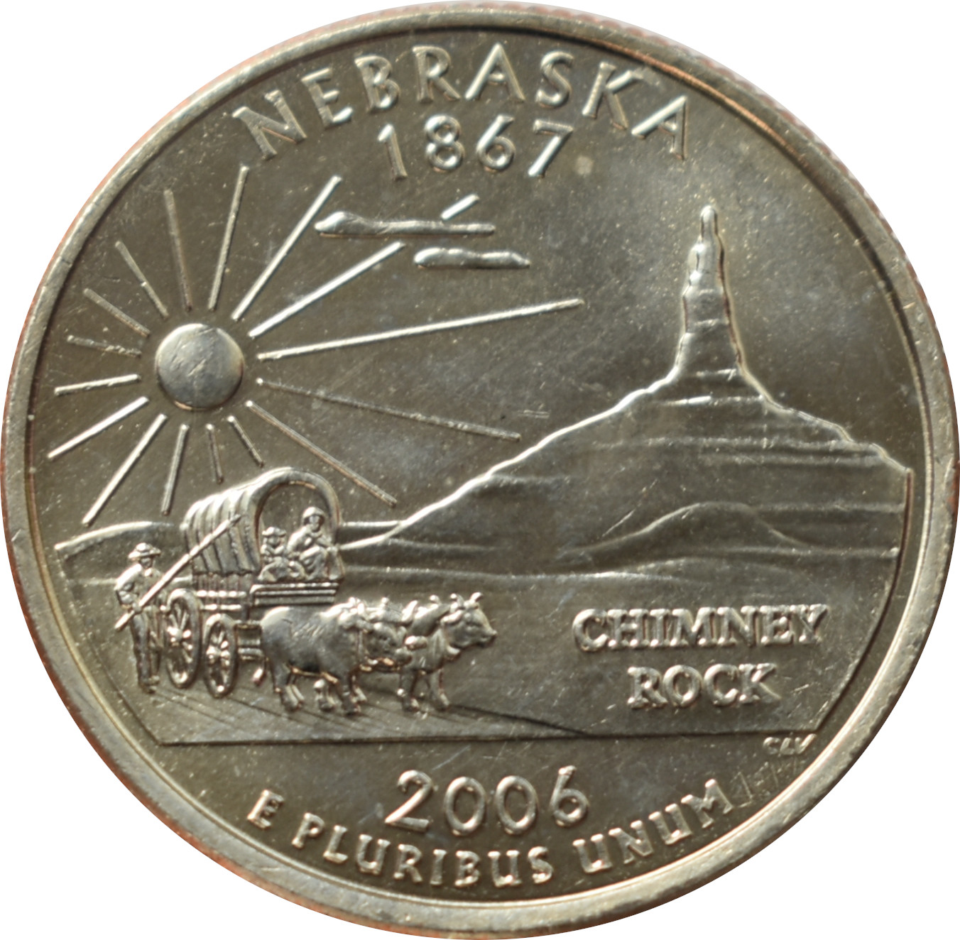 Spojené štáty 1/4 Dollar 2006 Nebraska