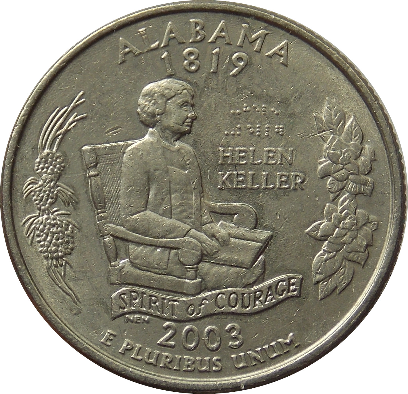 Spojené štáty 1/4 Dollar 2003 Alabama