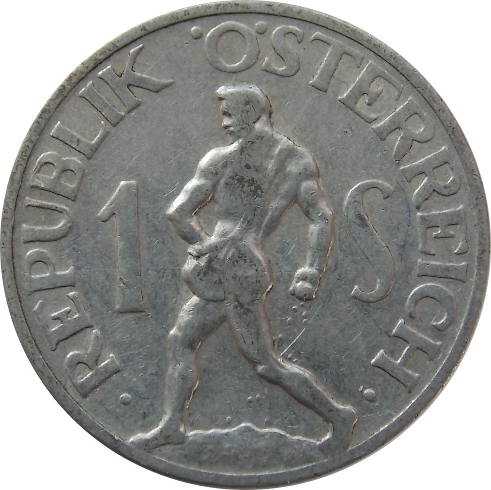 Rakúsko 1 Schilling 1947