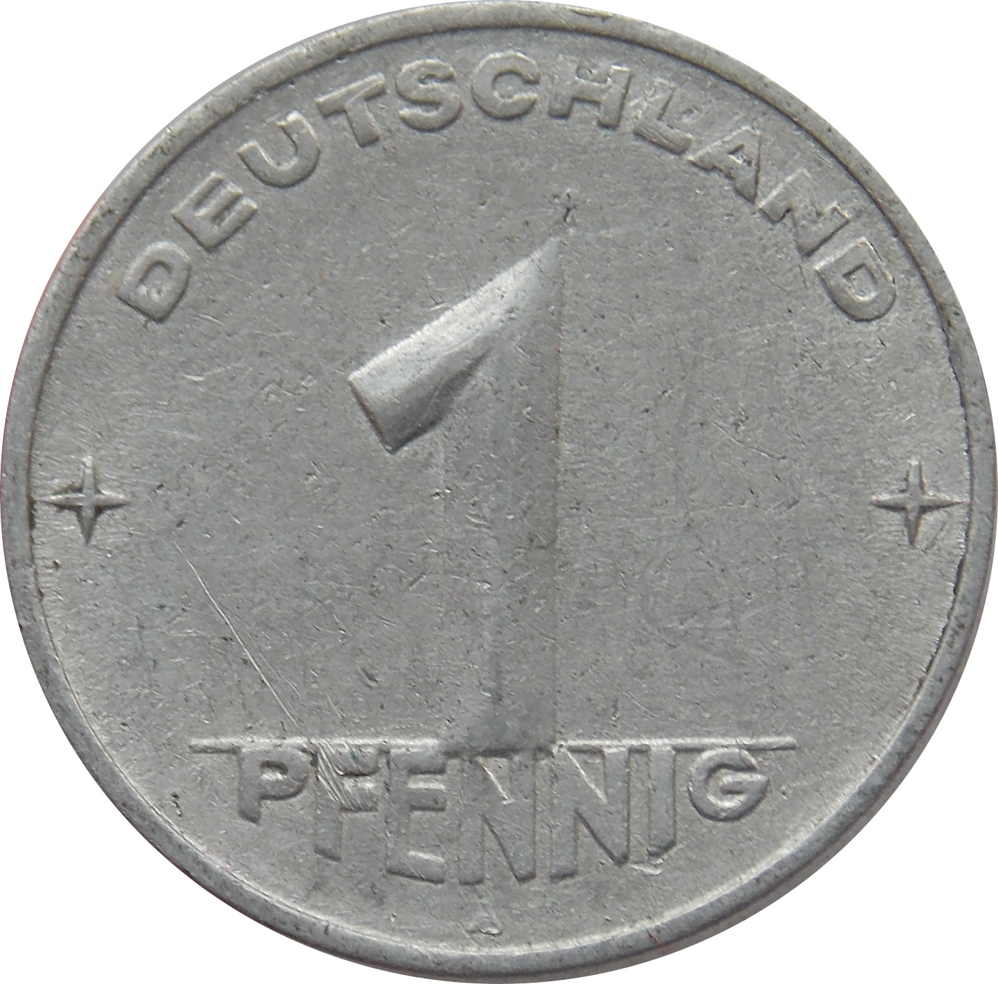 DDR 1 Pfennig 1952 A