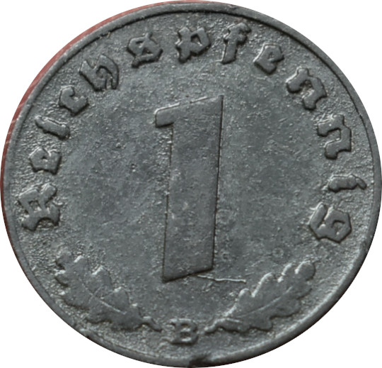 Nemecko - Tretia ríša 1 Reichspfennig 1941 B