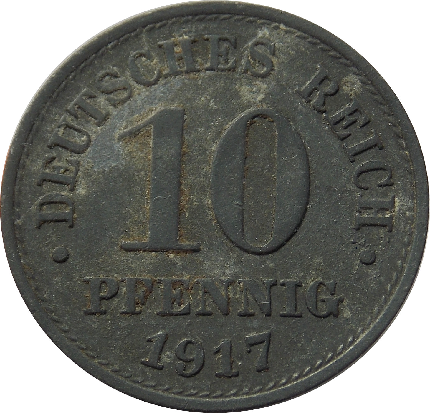 Nemecko - Nemecká ríša 10 Pfennig 1917