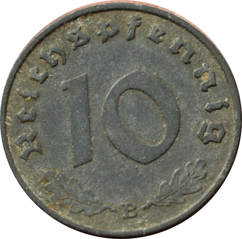 Nemecko - Tretia ríša 10 Reichspfennig 1941 A