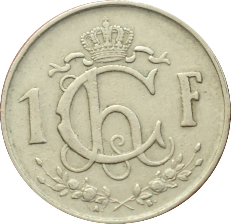 Luxembursko 1 Frank 1953
