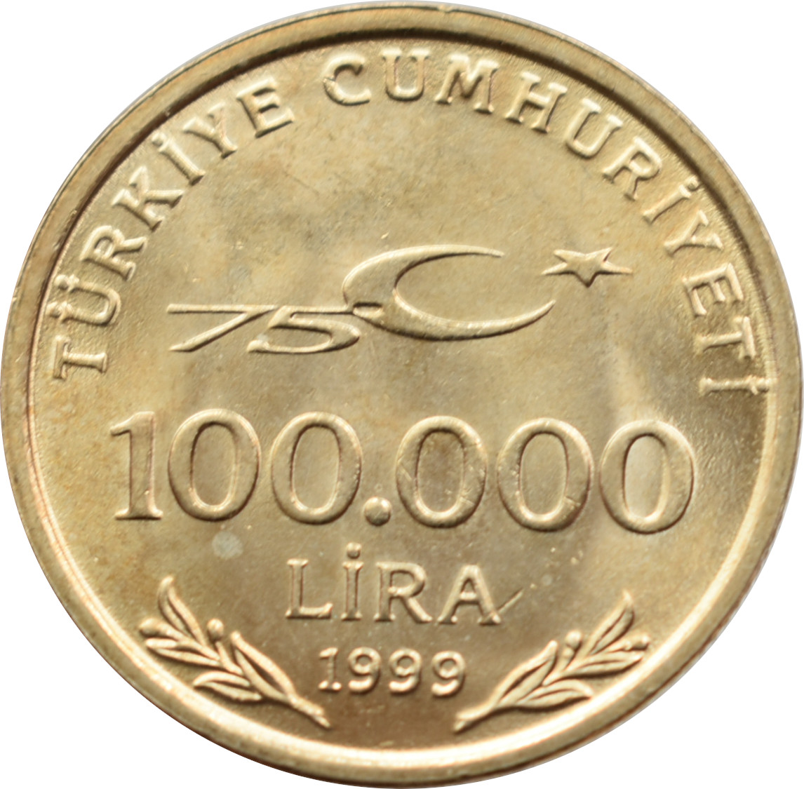Turecko 100 000 Lira 1999