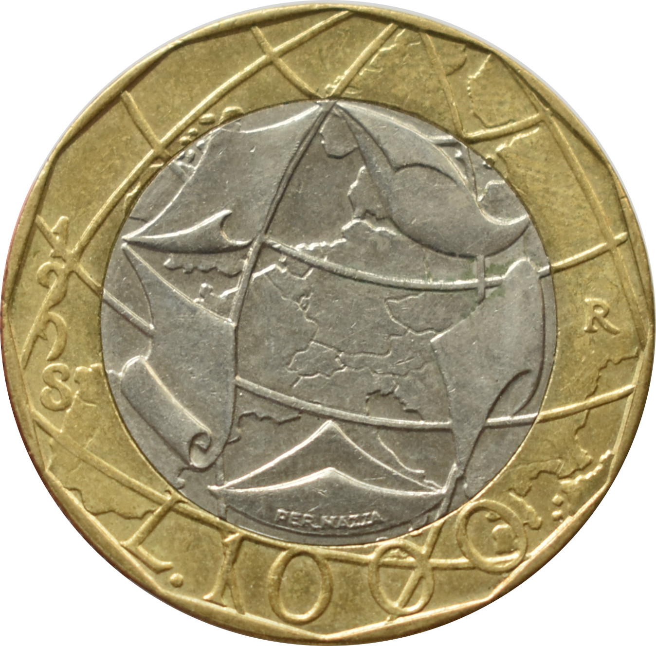 Taliansko 1000 Lír 1998
