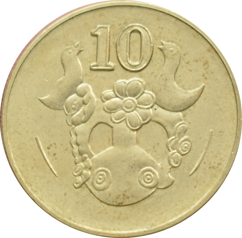 Cyprus 10 Cents 2002
