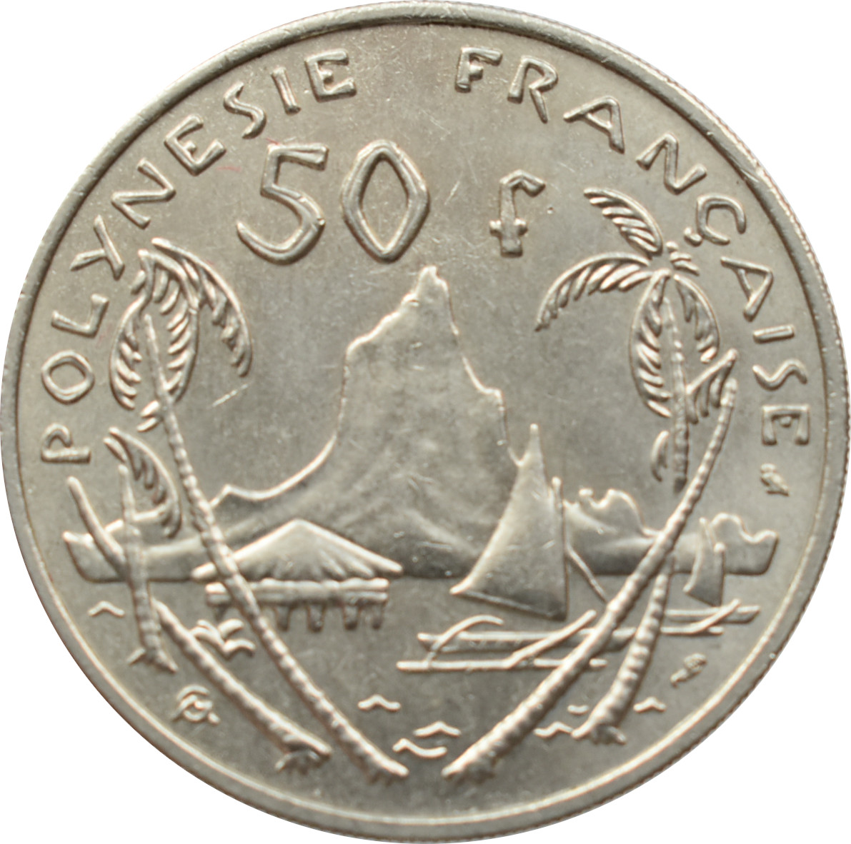 Francúzska Polynézia 50 Francs 1967