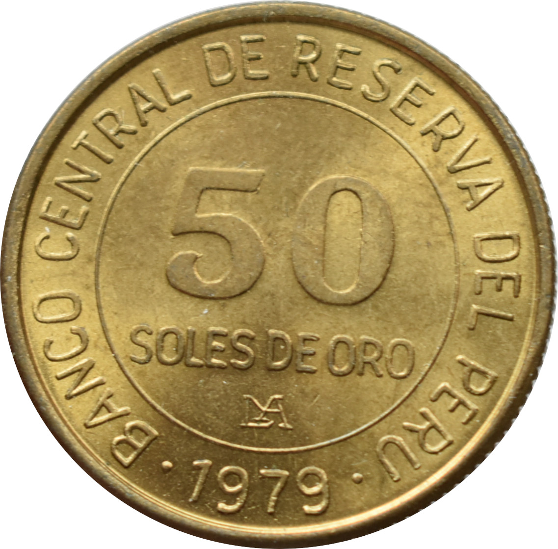 Peru 50 Soles de Oro 1981
