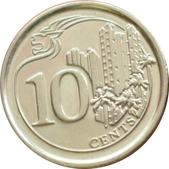 Singapur 10 Cents 2013
