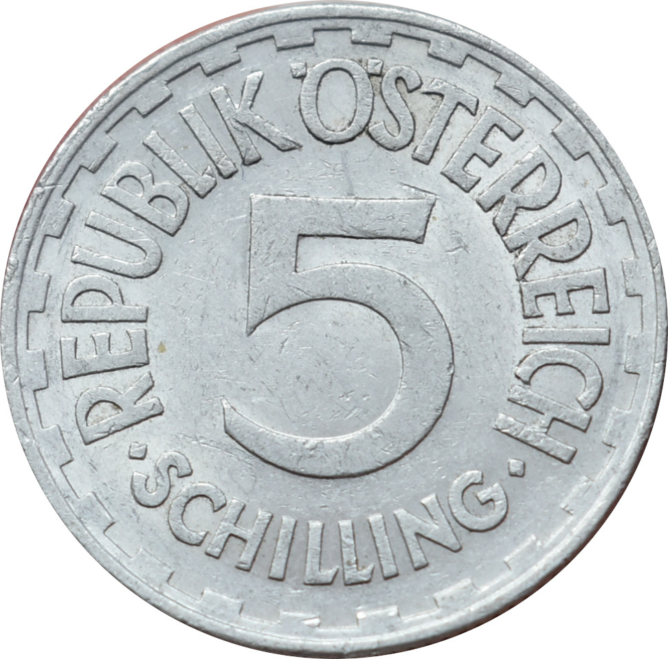 Rakúsko 5 Schilling 1952