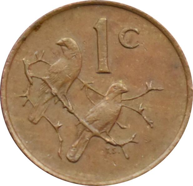 Južná Afrika 1 Cent 1989