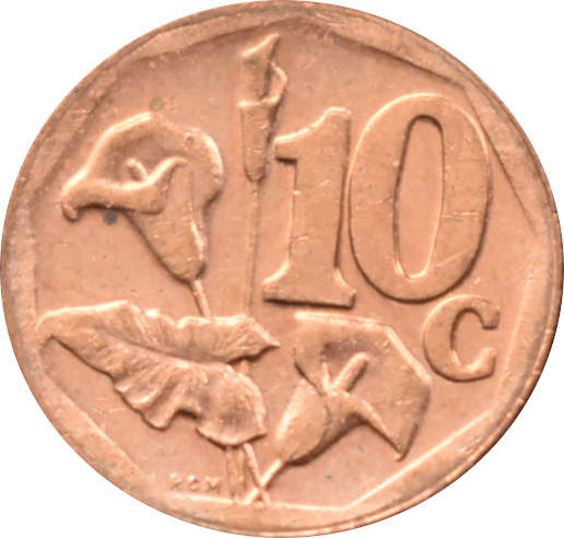 Južná Afrika 10 Cents 2012