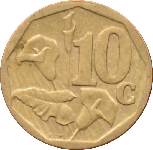 Južná Afrika 10 Cents 2004