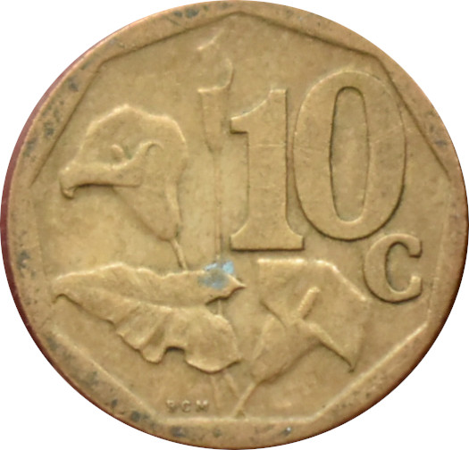 Južná Afrika 10 Cents 2009