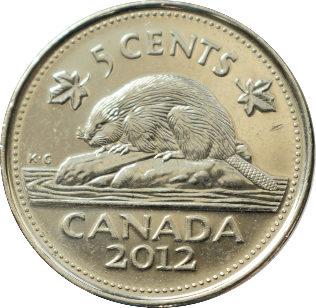 Kanada 5 Cents 2012