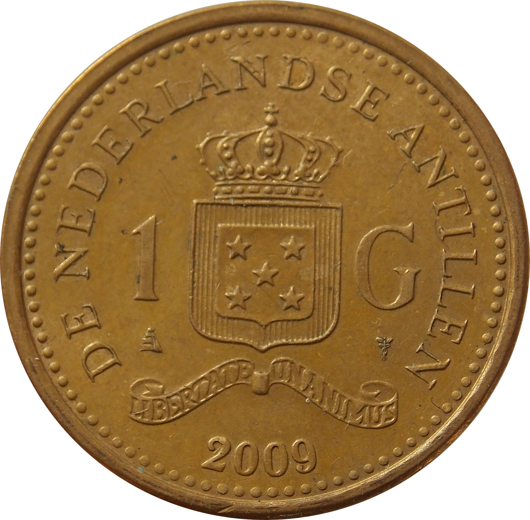 Holandské Antily 1 Gulden 2009