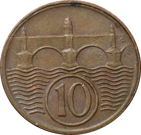 ČSR 10 Halier 1938