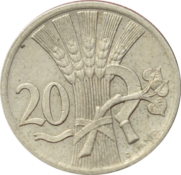 ČSR 20 Halier 1938