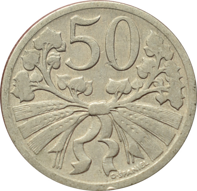 ČSR 50 Halier 1922