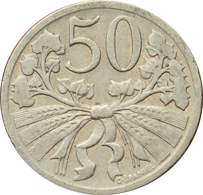 ČSR 50 Halier 1922