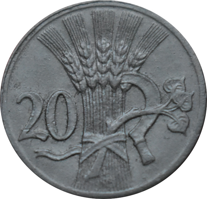 Protektorát 20 Halier 1941