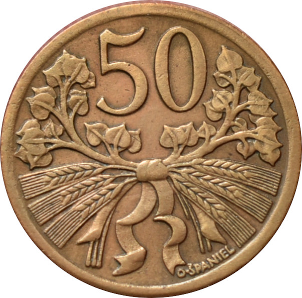 ČSR 50 Halier 1947