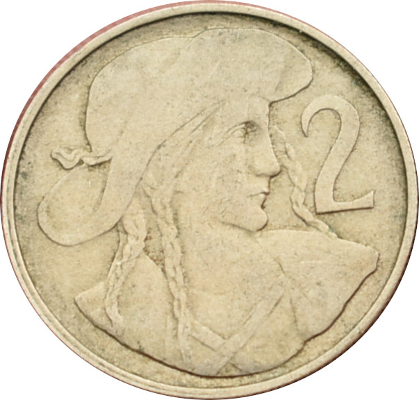 ČSR 2 Kčs 1948