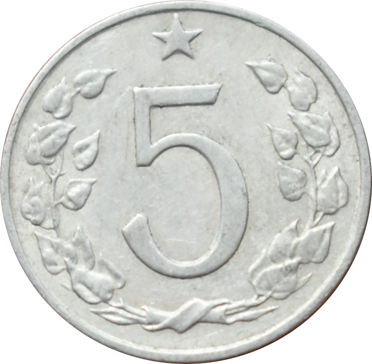 ČSSR 5 Halier 1962