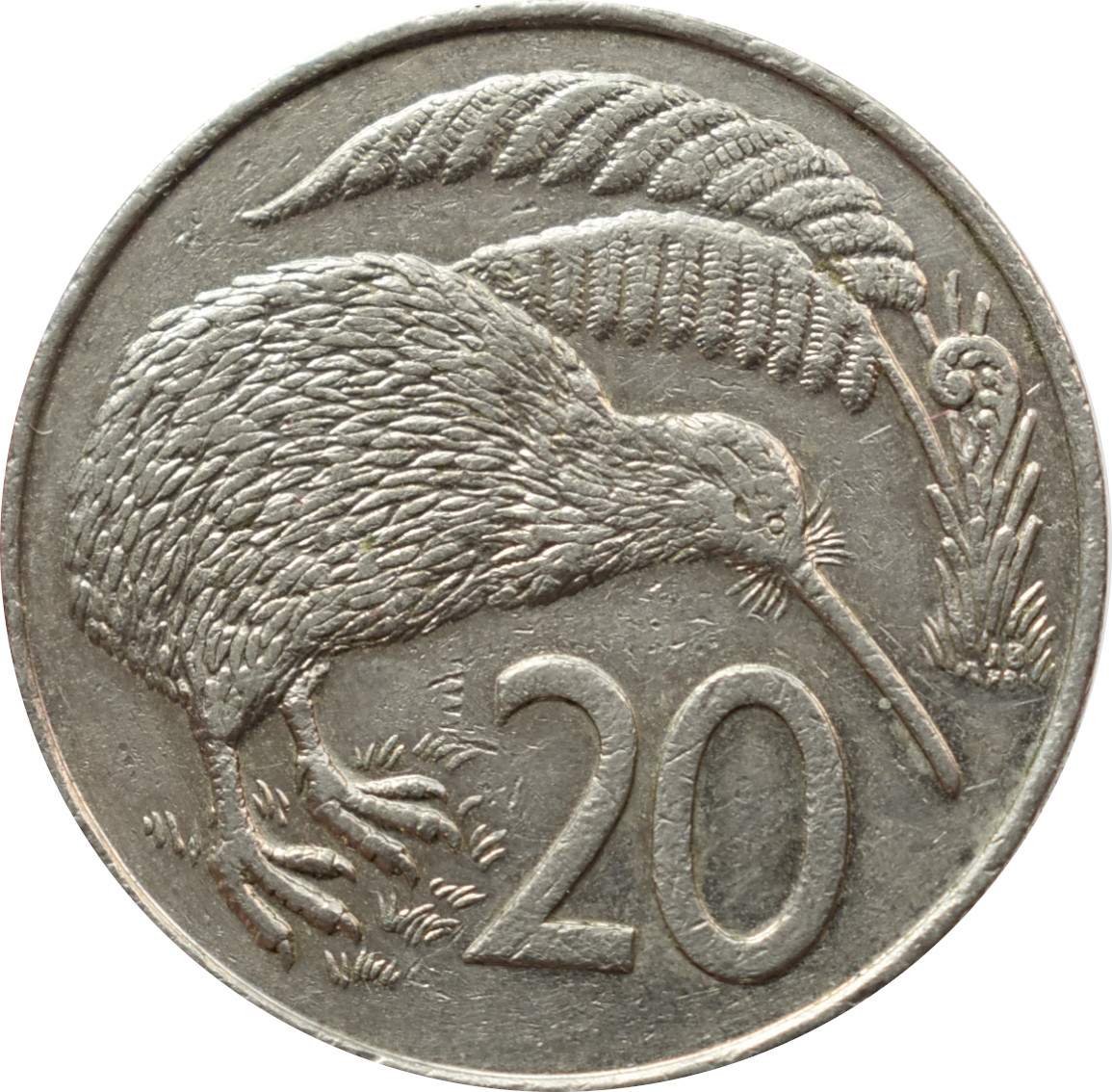 Nový Zéland 20 Cents 1988