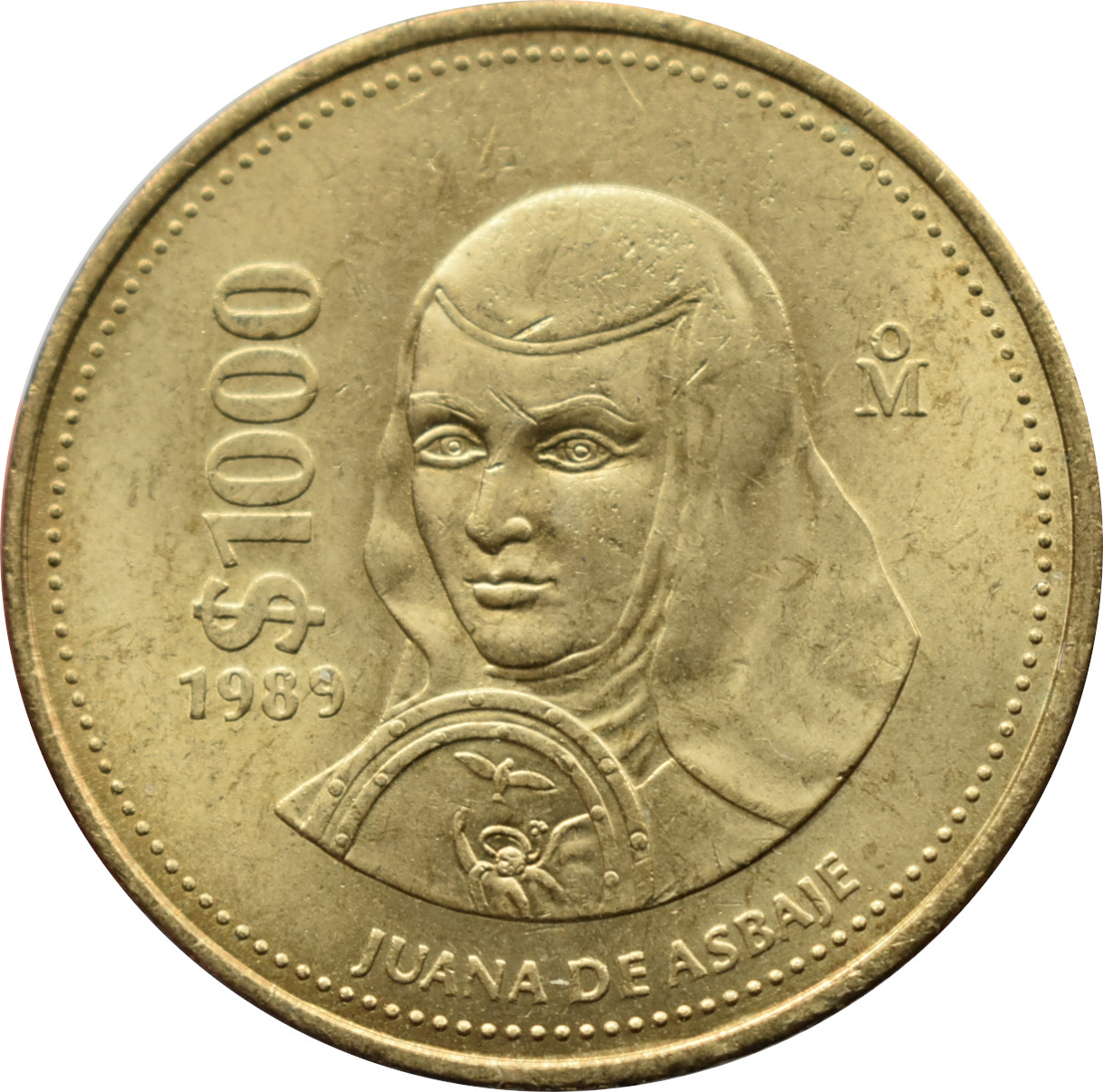 Mexiko 1000 Pesos 1989