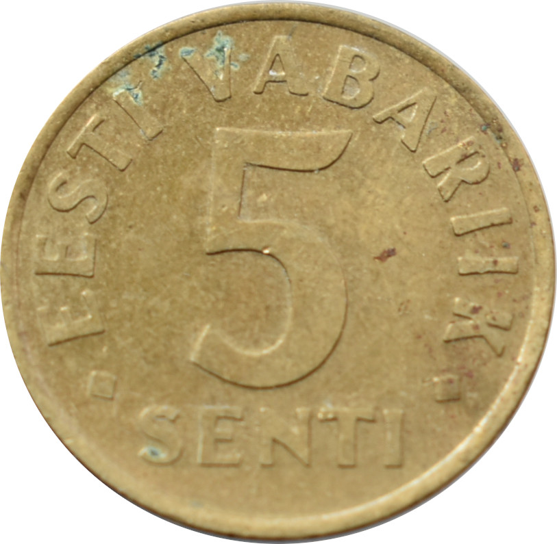 Estónsko 5 Senti 1995