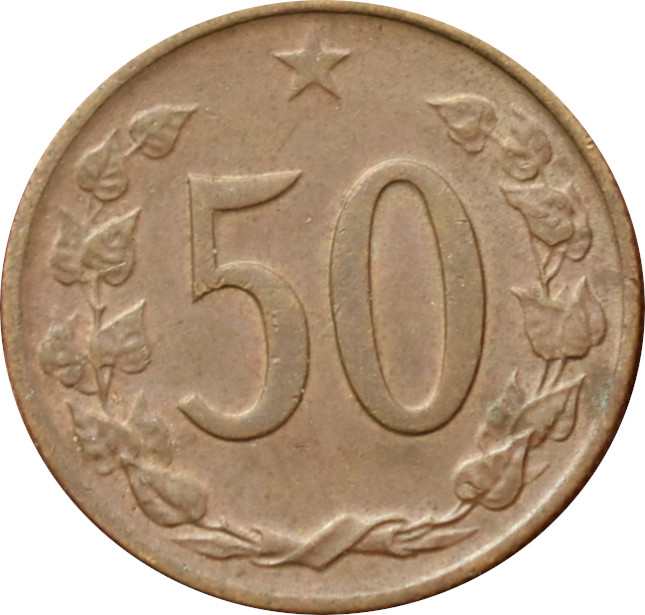 ČSSR 50 Halier 1970