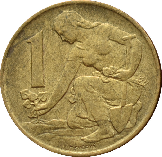 ČSSR 1 Kčs 1982