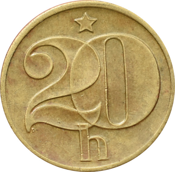 ČSSR 20 Halier 1973