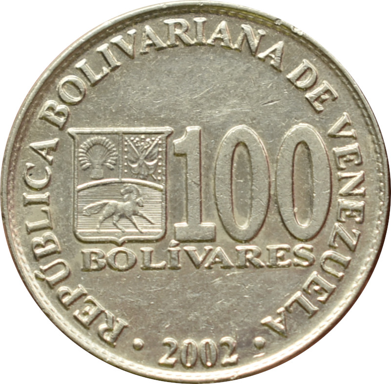 Venezuela 100 Bolivares 2002