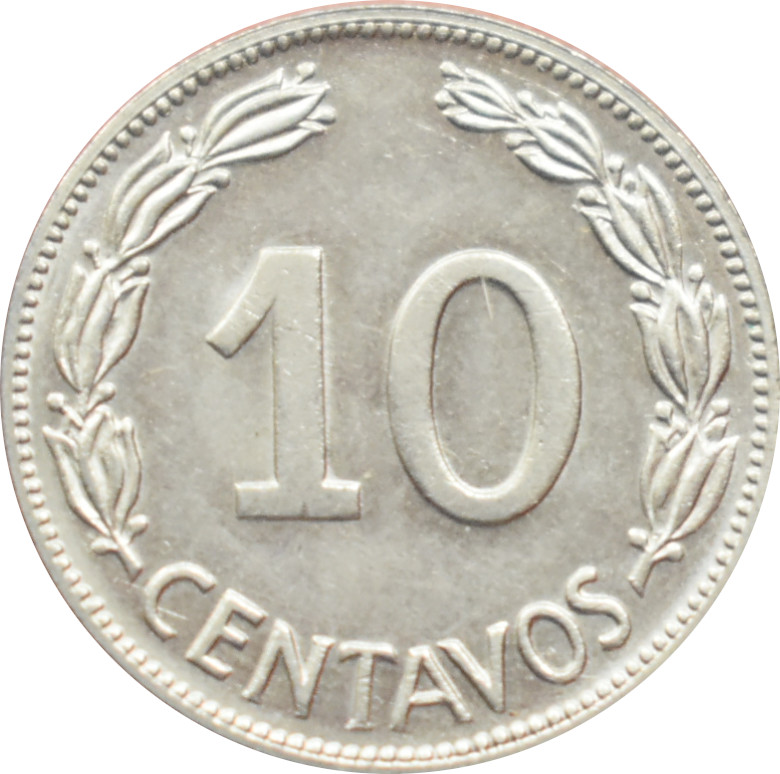 Ekvádor 10 Centavos 1964
