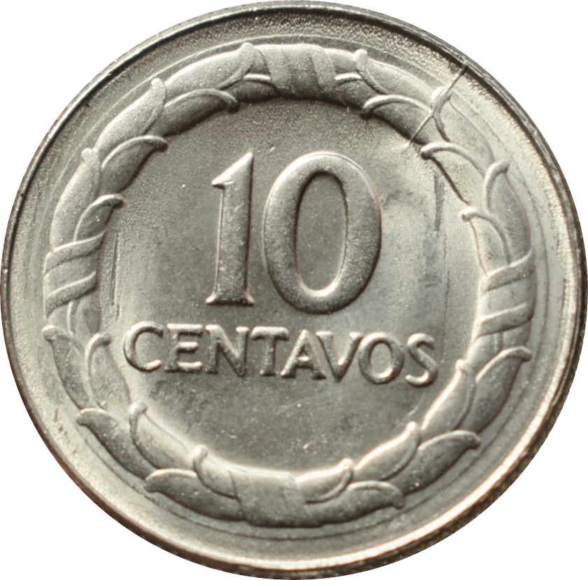 Kolumbia 10 Centavos 1967